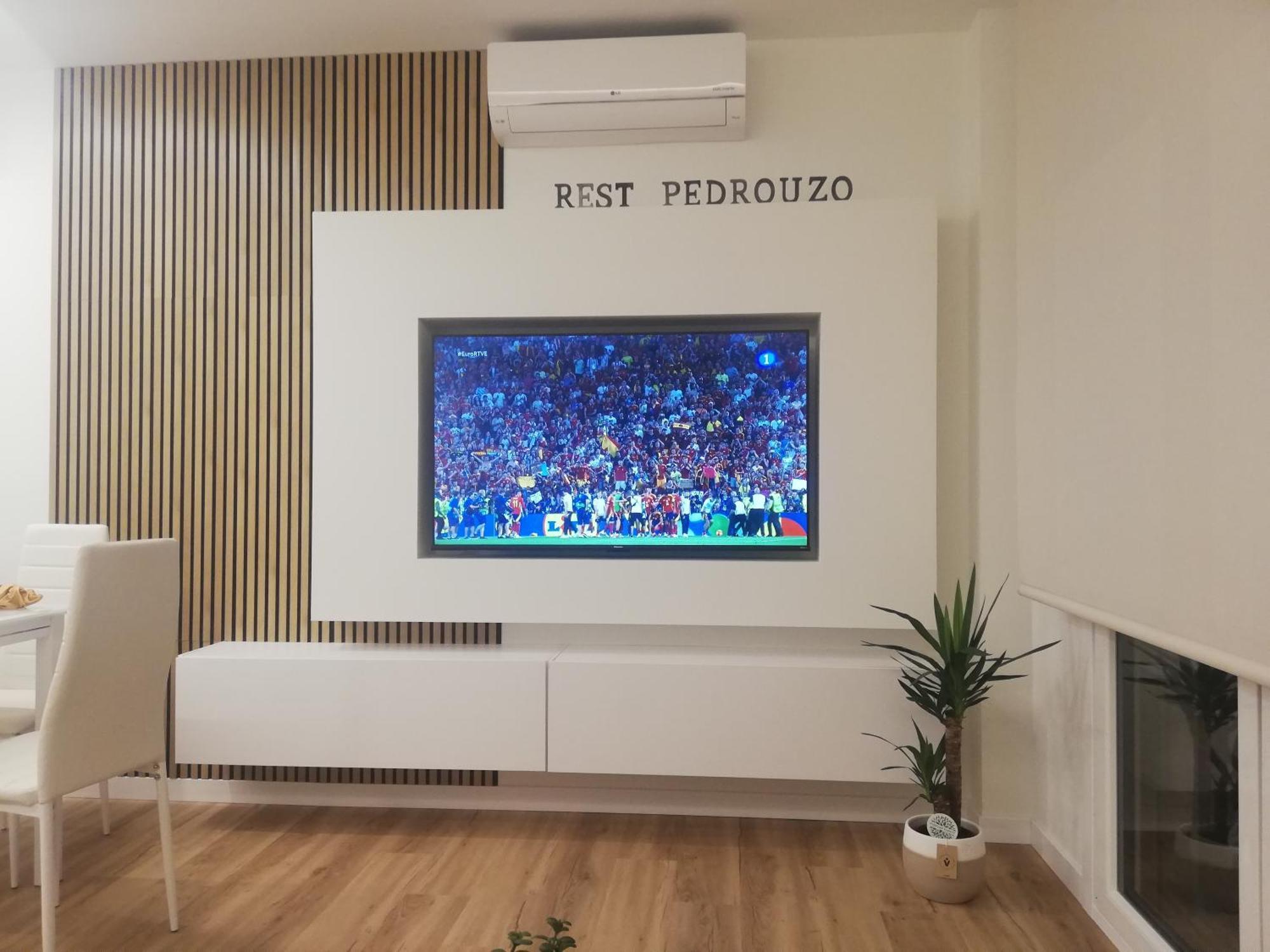 Rest Pedrouzo Apartment Bagian luar foto
